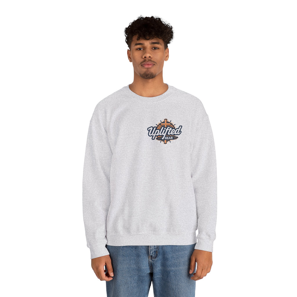 Trust in the Lord Sweatshirt – Autumn Tree Proverbs 3:5 Christian Sweatshirt for Cozy Faith Printify