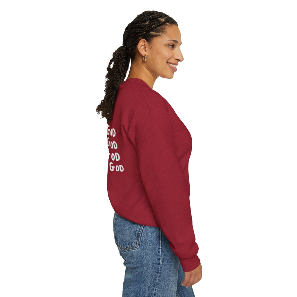 AMEN Acronym Sweatshirt – Always Agree with God Move with God End with God Never Doubt God Christian Hoodie for Unwavering Faith Printify