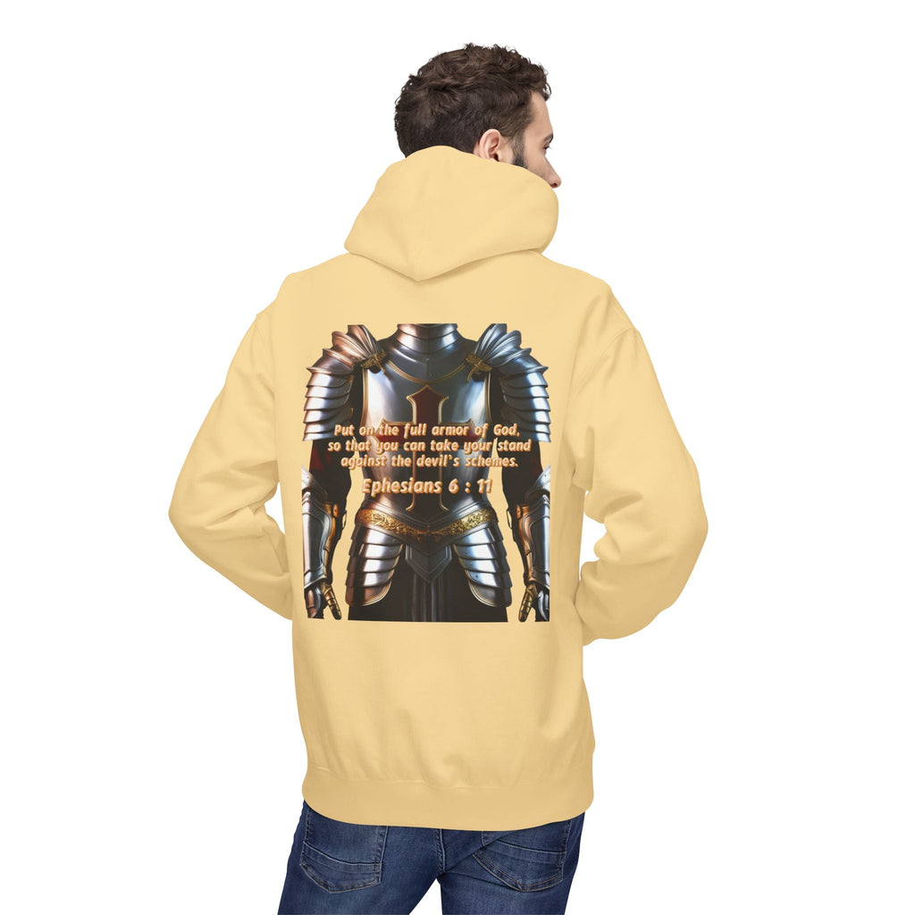 Hoodie - Ephesians 6:11 Bible Verse Religious Design Printify