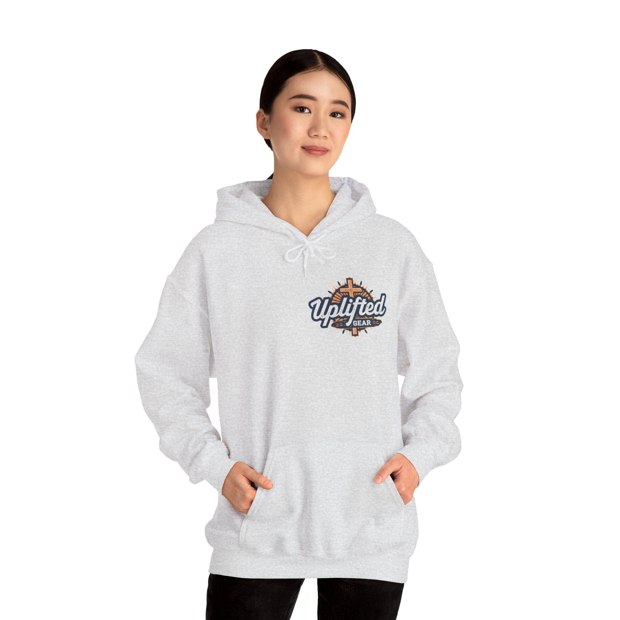 Unique Unicorn Hoodie – Rainbow Cross Psalm 139:14 Christian Hoodie for Wonderfully Made Printify