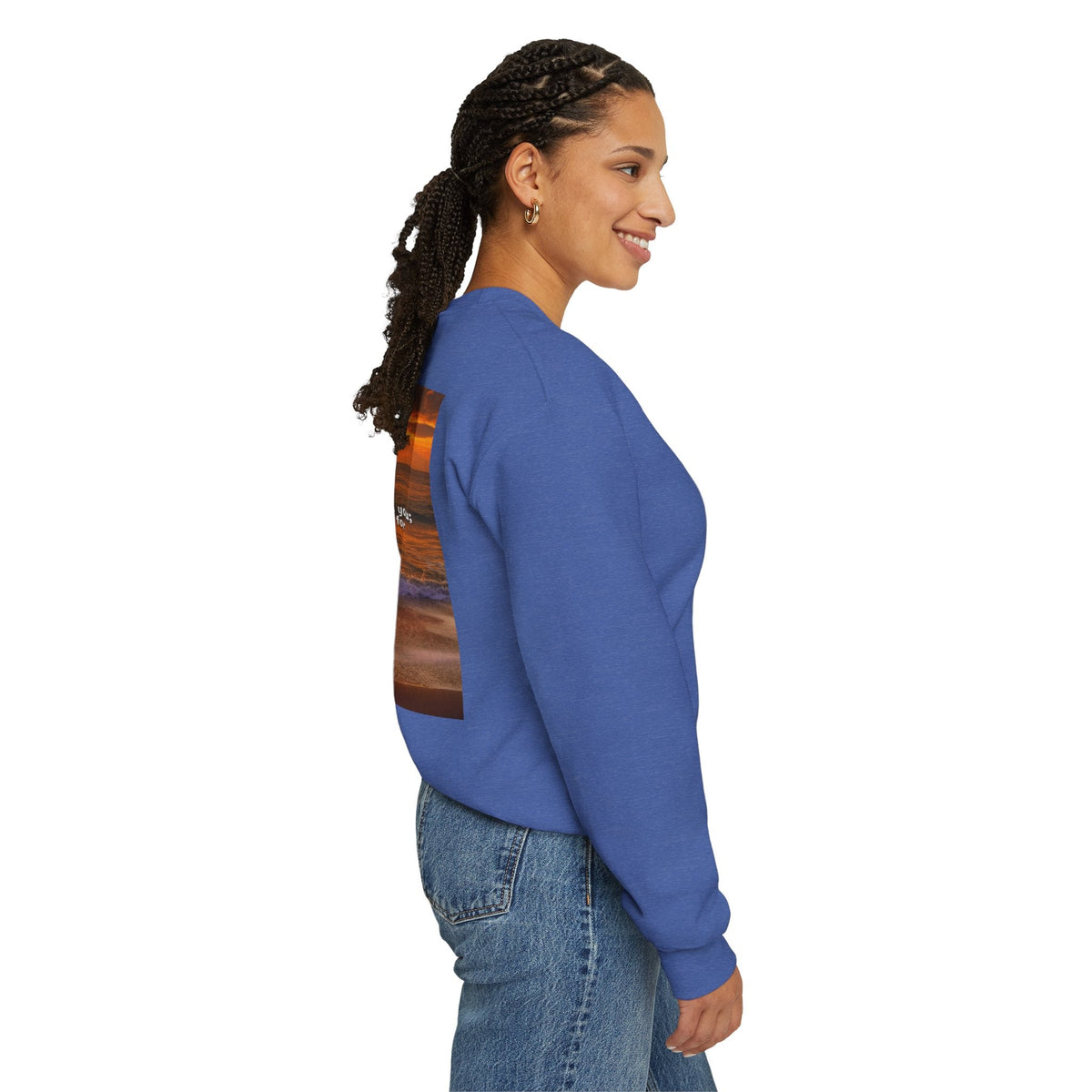 Bible Verse Unisex Heavy Blend™ Crewneck Sweatshirt - Isaiah 41 : 10 Printify