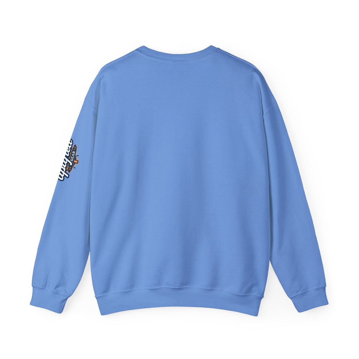 Trust God Not Government Shield Sweatshirt — Patriotic Christian Faith Sweatshirt Printify