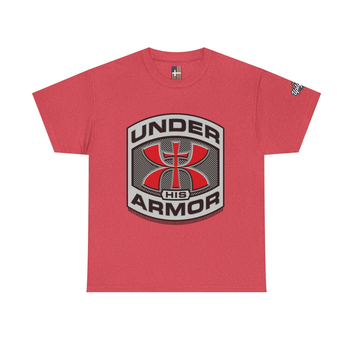 Under HIS Armor Christian T-Shirt — Faith-Inspired Under Armour Style Printify