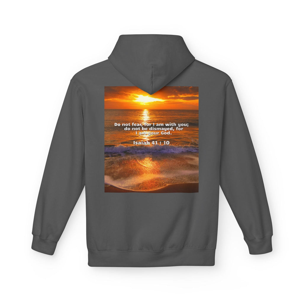 Hoodie - Isaiah 41:10 Bible Verse Religious Design Printify