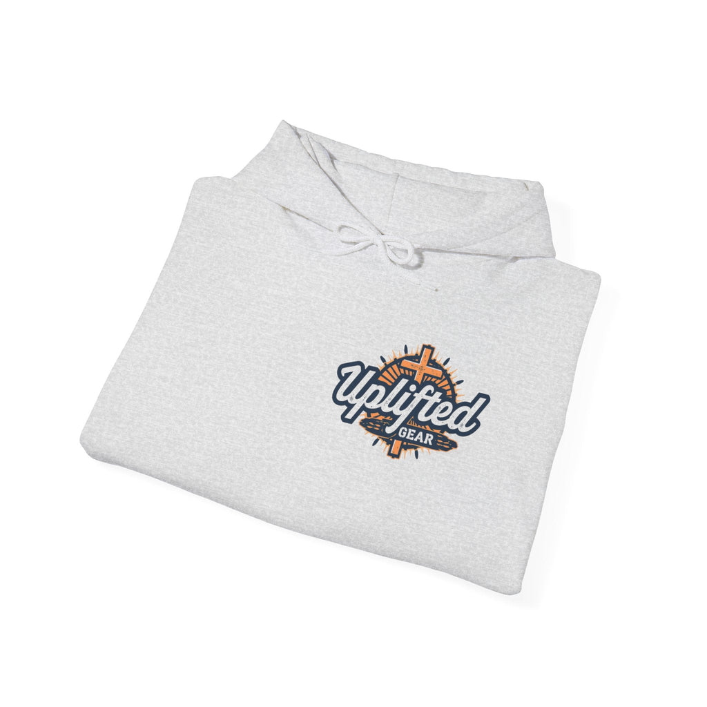Theologian in Training Hoodie – Open Bible & Cross Christian Hoodie for Faithful Growth Printify
