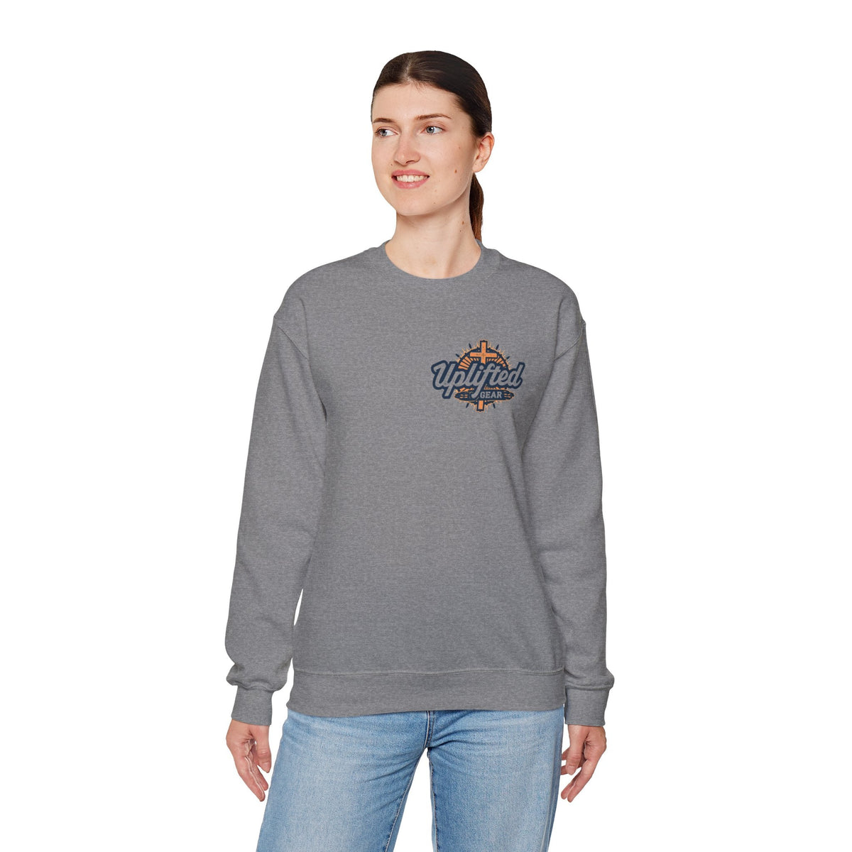 Bible Verse Unisex Heavy Blend™ Crewneck Sweatshirt -  Jeremiah 29 : 11 Printify