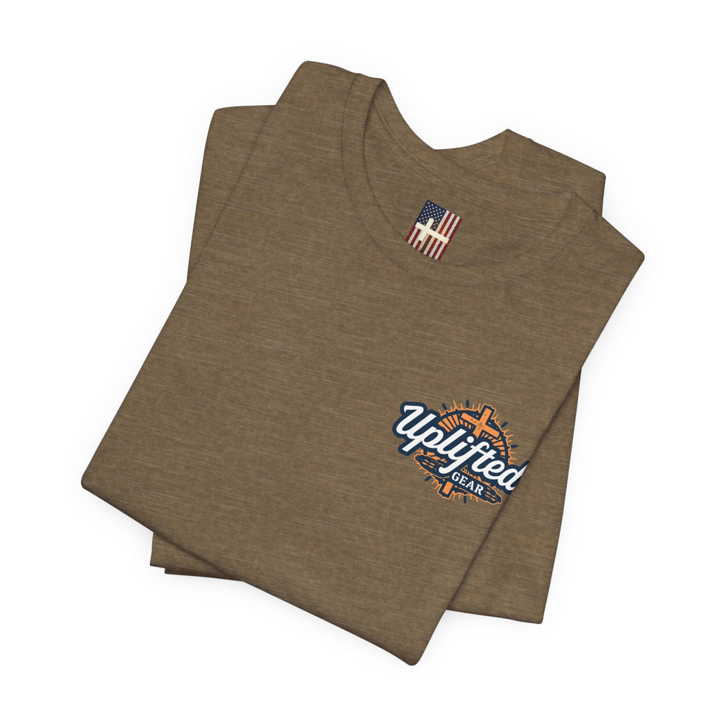 Jesus Is My Superhero T-Shirt — Faith-Based Superman-Inspired Tee Printify