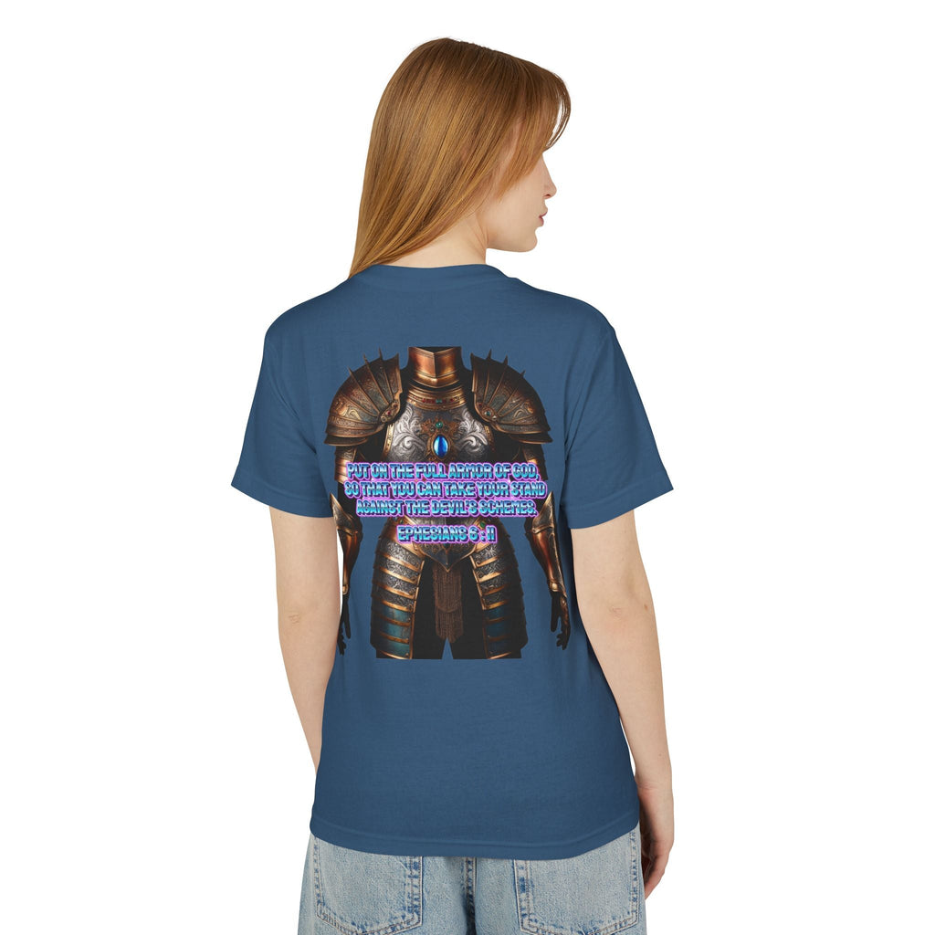 Bible Verse Tee - Ephesians 6:11 Put on the Armor of God Unisex Shirt Printify