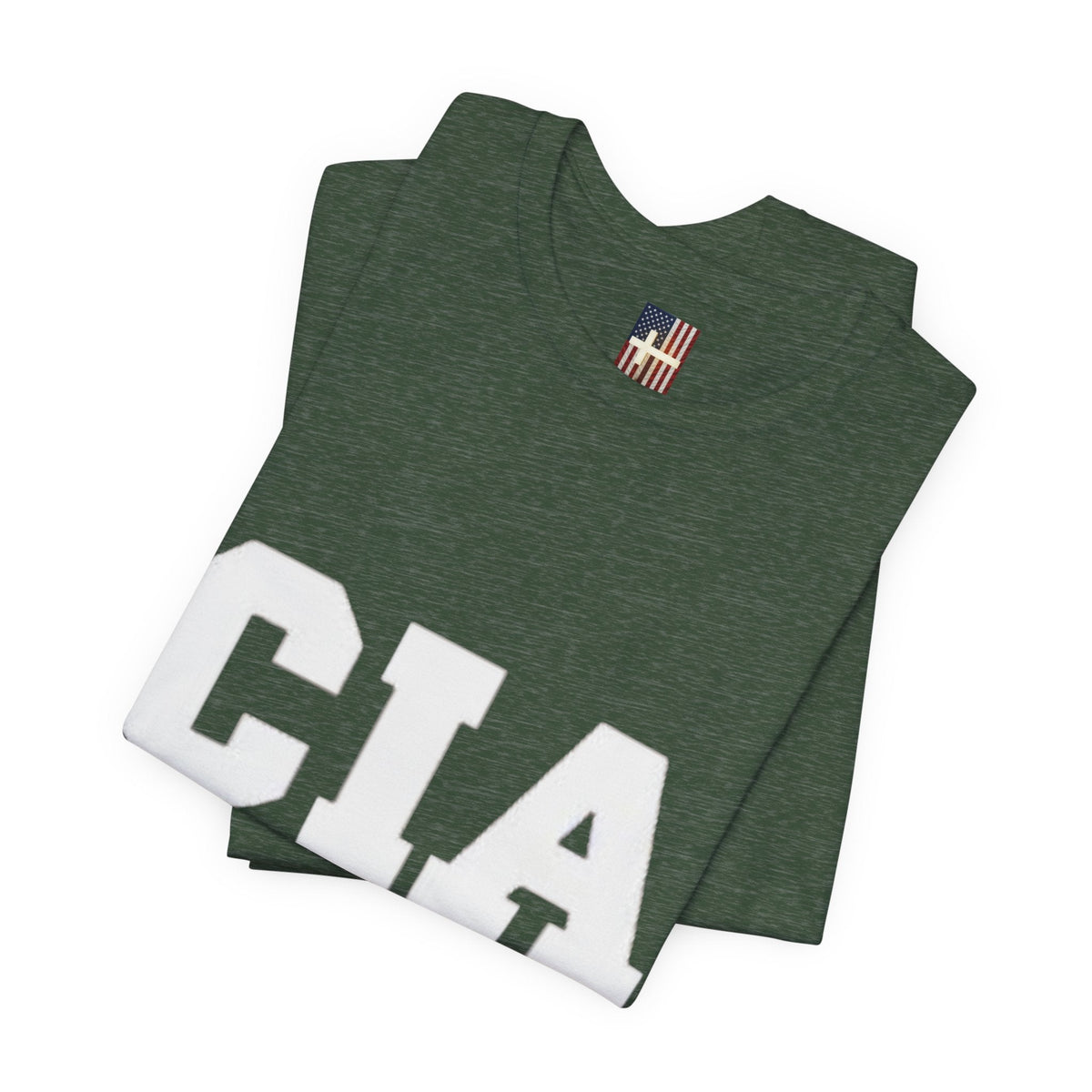 CIA Christian in Action T-shirt - Funny Faith Parody T-shirt - Mission Ready Apparel Printify