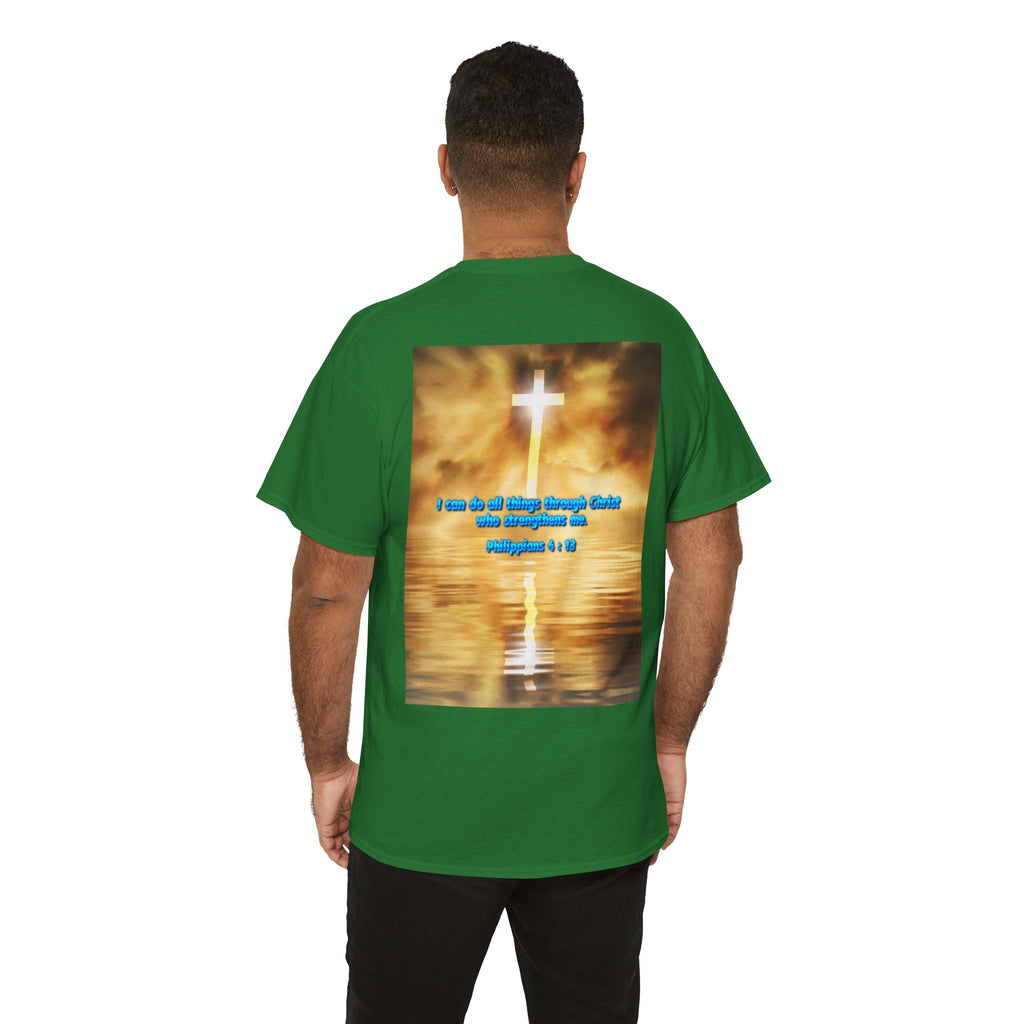 Bible Verse Unisex Tee - Philippians 4 : 13 Printify