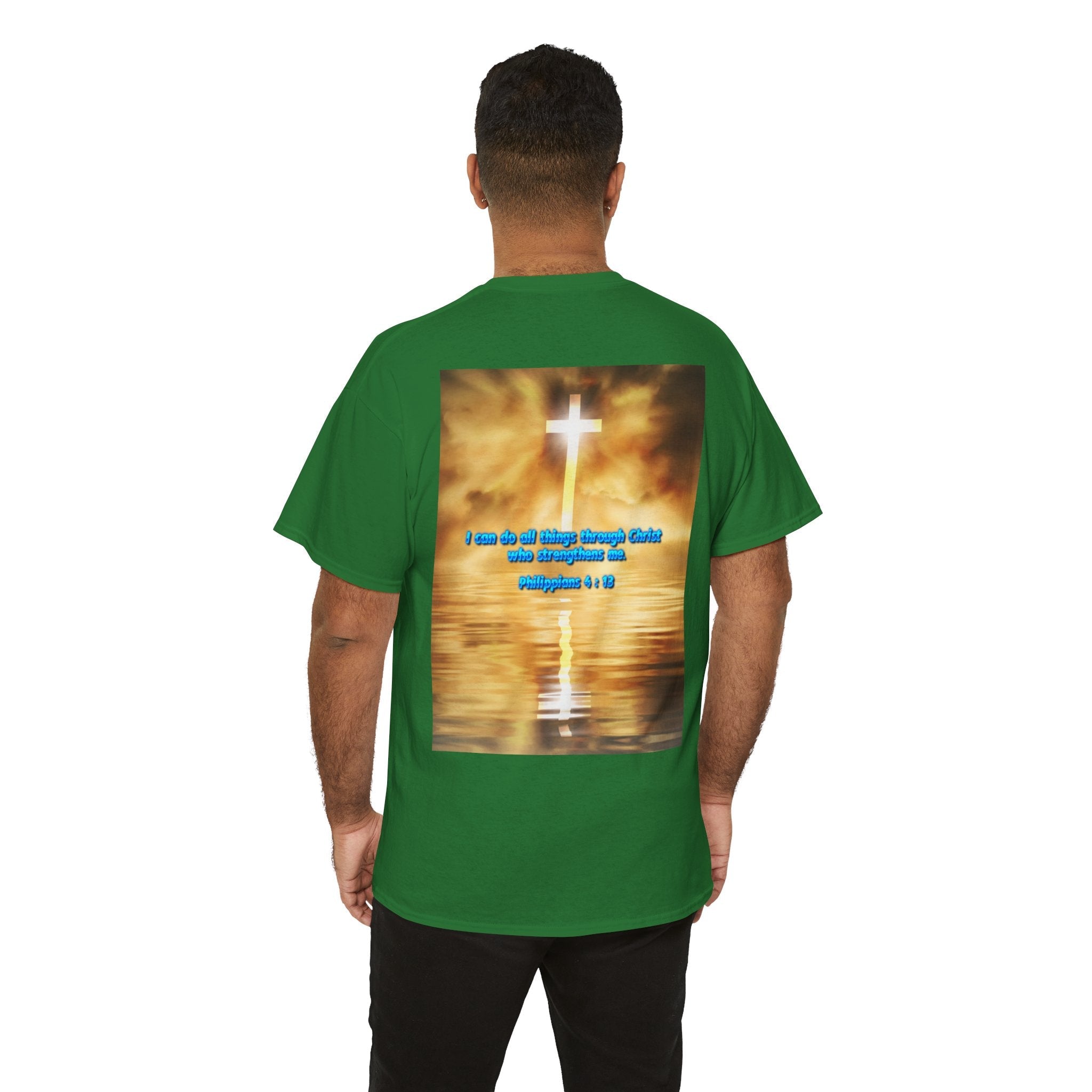 Bible Verse Unisex Tee - Philippians 4 : 13 Printify