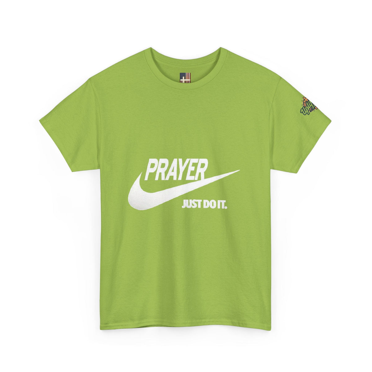 Prayer Just Do It T-shirt - Funny Christian Nike Parody T-shirt - Faith Gear Printify