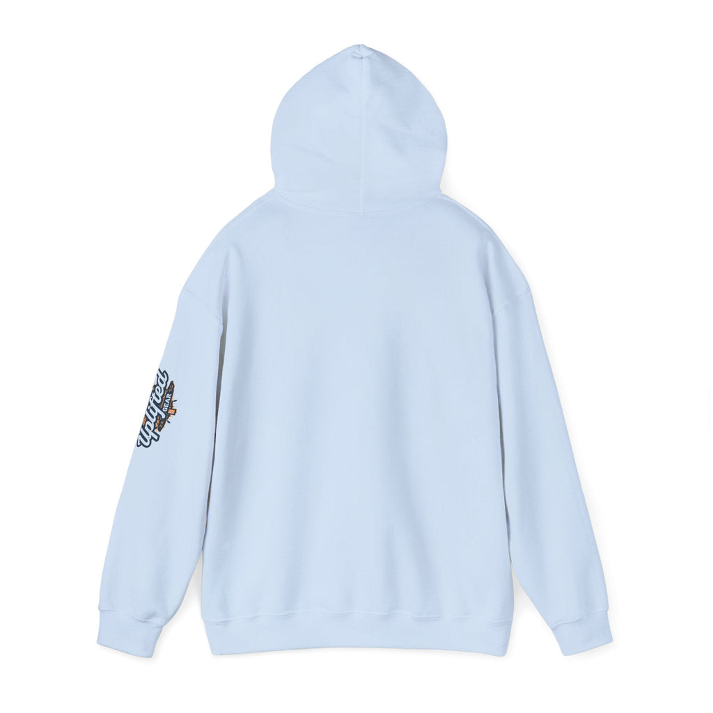 Faith Over Fear Hoodie – Graffiti Wall Christian Sweatshirt for Bold 2 Corinthians 5:7 Streetwear & Unshakable Faith Printify