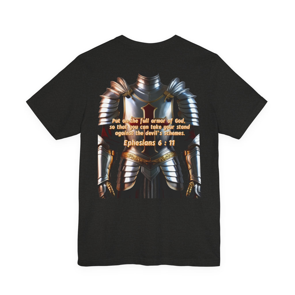 Religious Graphic Armor Of God Design - Unisex Jersey Short Sleeve Tee Printify