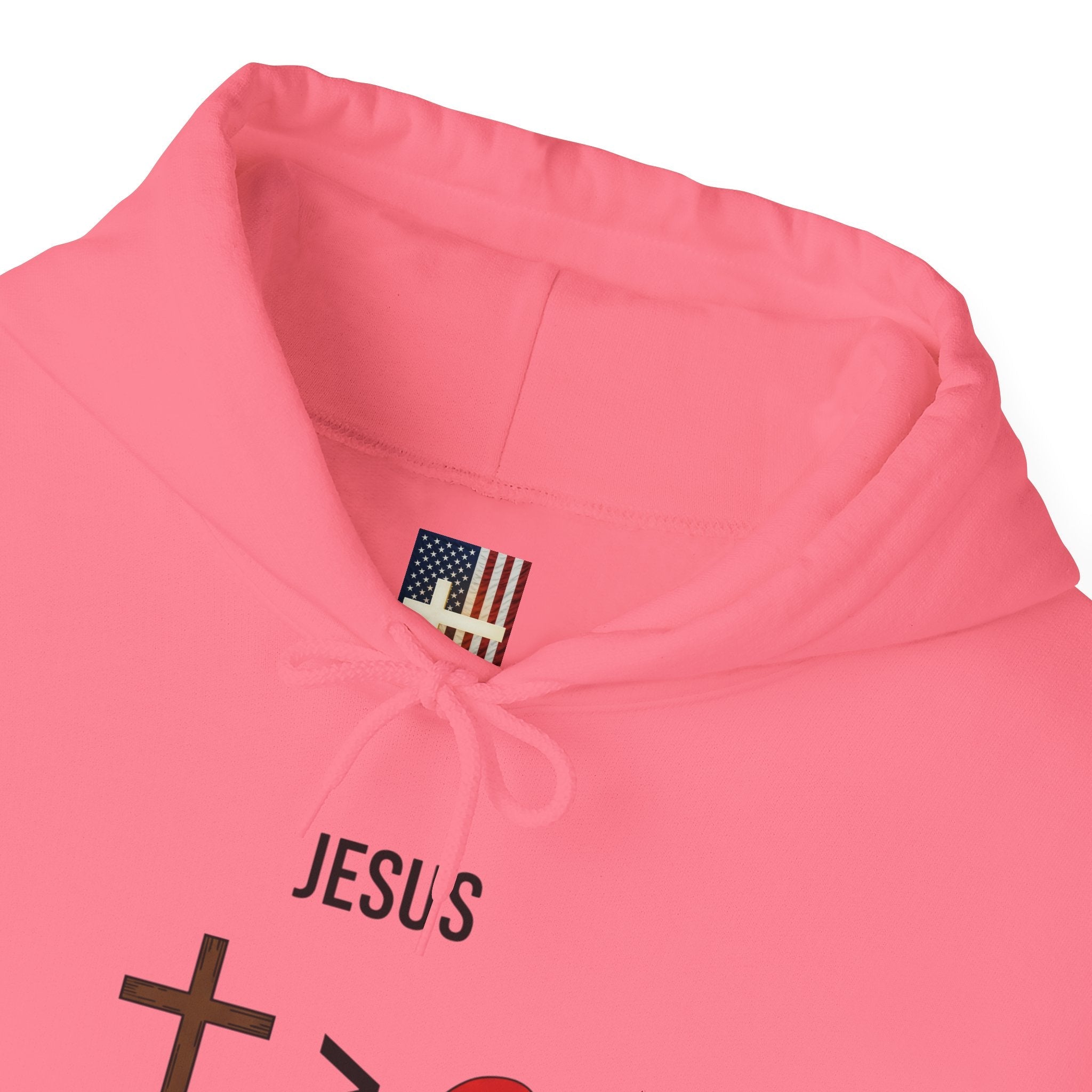 🎄 Jesus > Santa – Minimalist Christian Christmas Hoodie | Bold Faith Over Holiday Tee | Cross vs Santa Hat Design | Uplifted Gear Printify