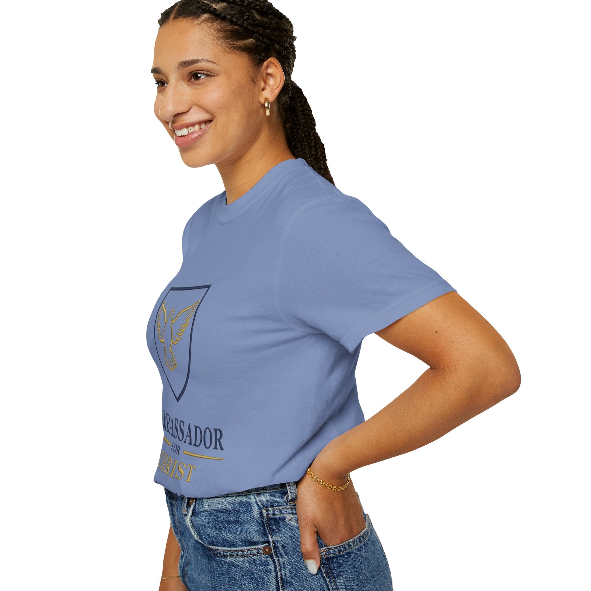 Ambassador for Christ T-Shirt – Established 33 AD Christian Tee for Bold Faith Printify