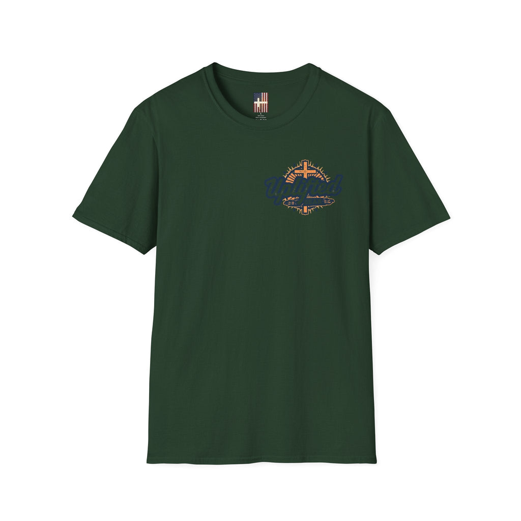 Jesus, Rated E for Everyone T-shirt - Gamer Faith T-shirt - Christian Video Game Parody Printify
