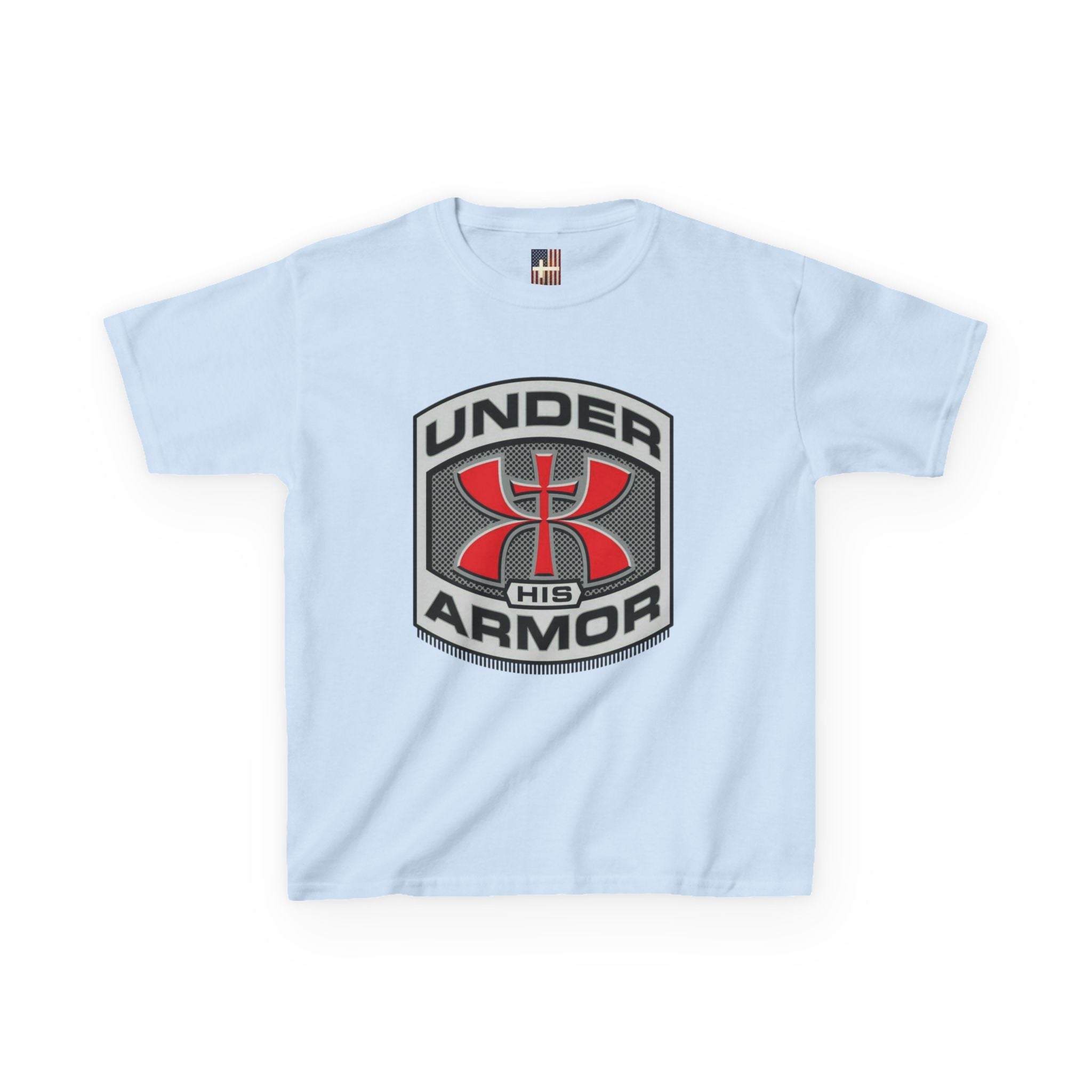 Under HIS Armor Christian T-Shirt — Faith-Inspired Under Armour Style Printify