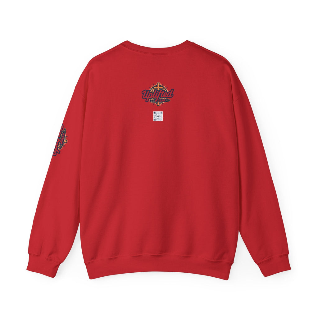 He Is Risen "Life Has Triumphed" Sweatshirt — Easter Resurrection Christian Sweatshirt Printify