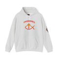 Unashamed Hoodie – Ichthys Jesus Fish & Cross Christian Sweatshirt for Romans 1:16 Bold Faith Printify