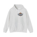 Walk by Faith, Not by Sight Hoodie – Moonlit Footprints Christian Hoodie for Cozy Nights Printify