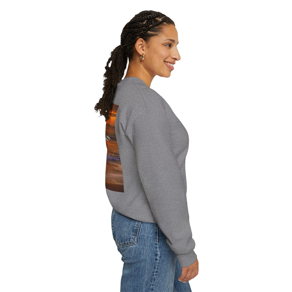 Bible Verse Unisex Heavy Blend™ Crewneck Sweatshirt - Isaiah 41 : 10 Printify