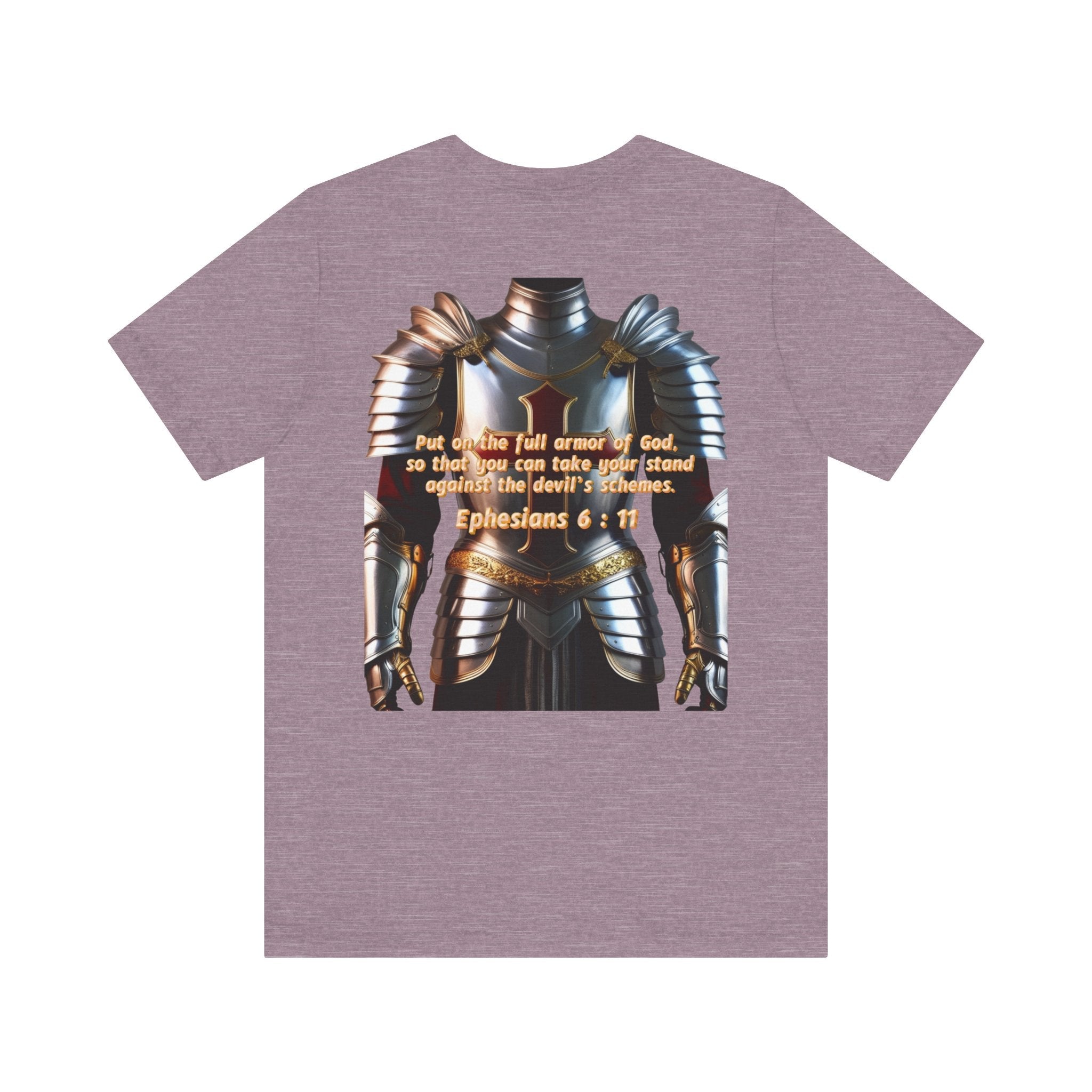 Religious Graphic Armor Of God Design - Unisex Jersey Short Sleeve Tee Printify