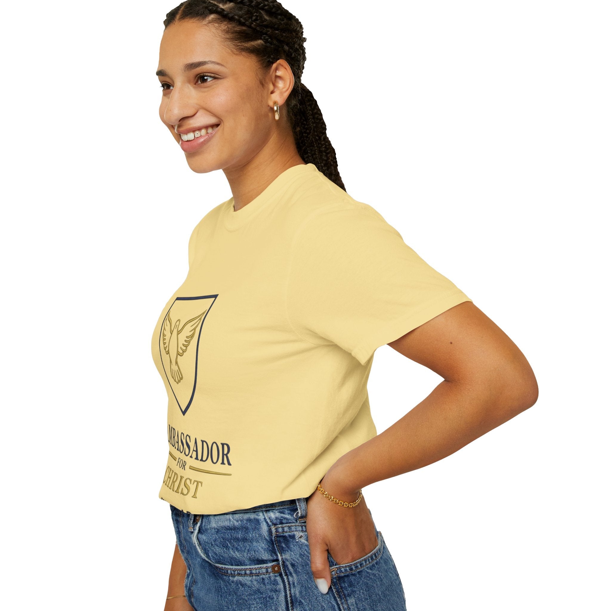 Ambassador for Christ T-Shirt – Established 33 AD Christian Tee for Bold Faith Printify