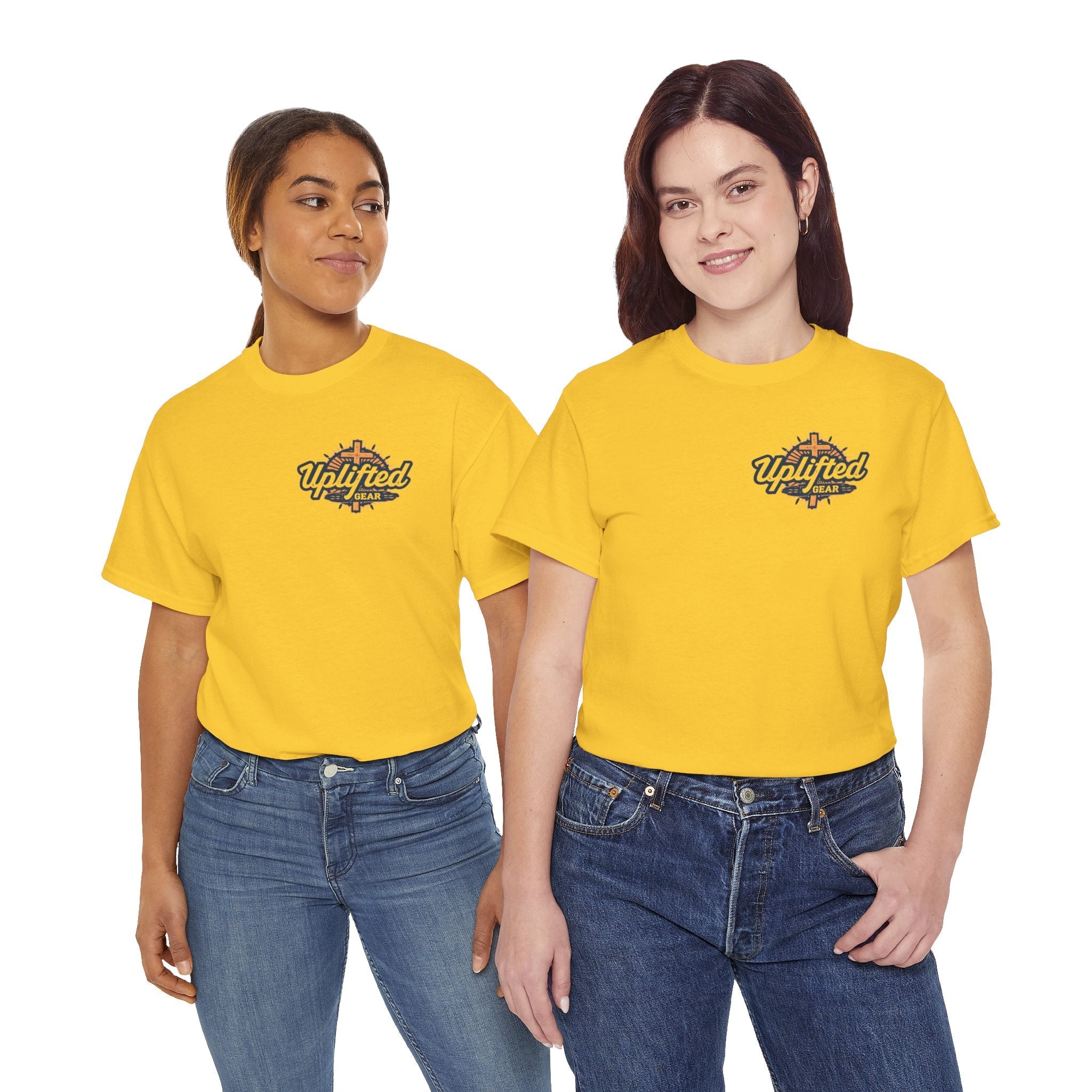 Trust in The Lord Proverbs 3:5-6 Biblical Design Unisex Heavy Cotton Tee Printify