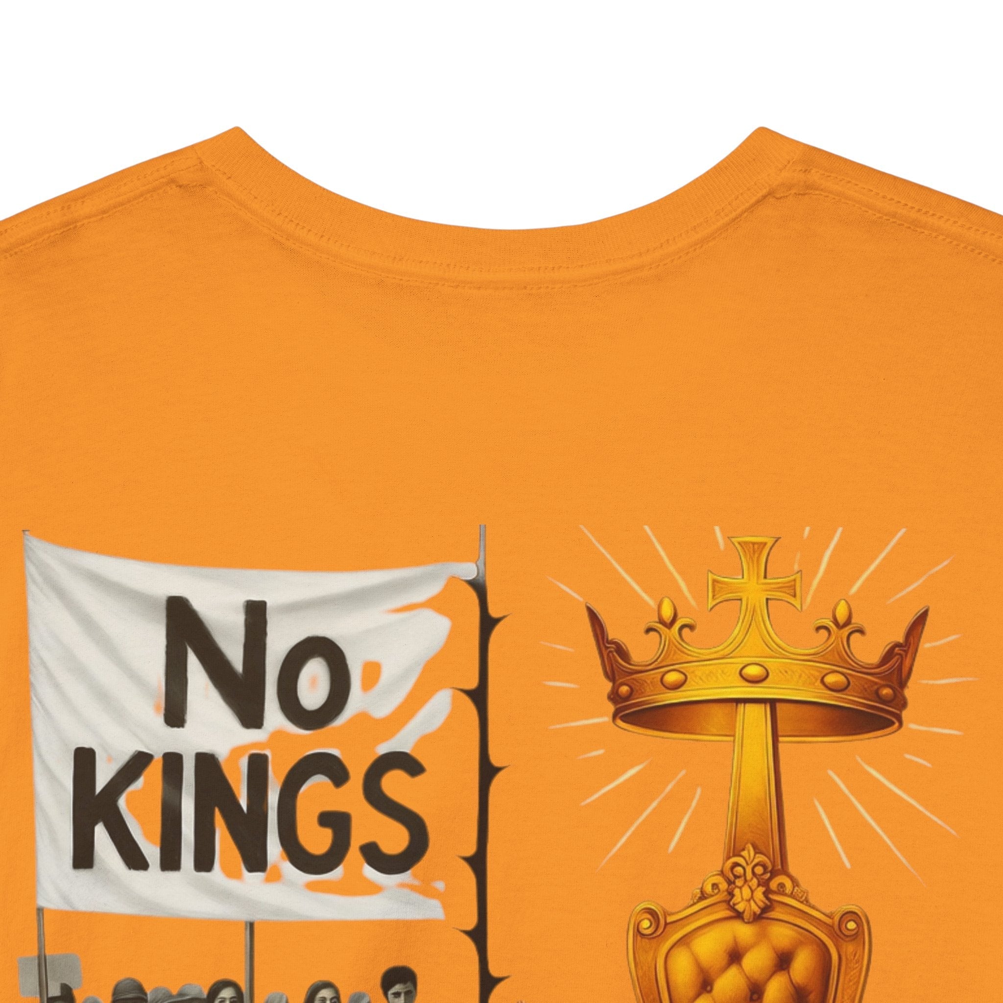 No Kings? Christ is King T-Shirt – Bold Christian Faith Tee for Devoted Believers Printify