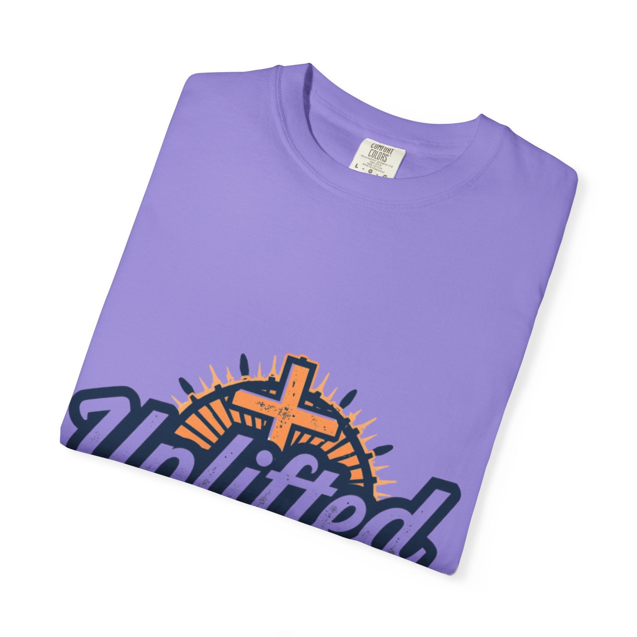 Uplifted Gear Christian T-Shirt – Bold Logo Faith Tee for Inspired Living Printify