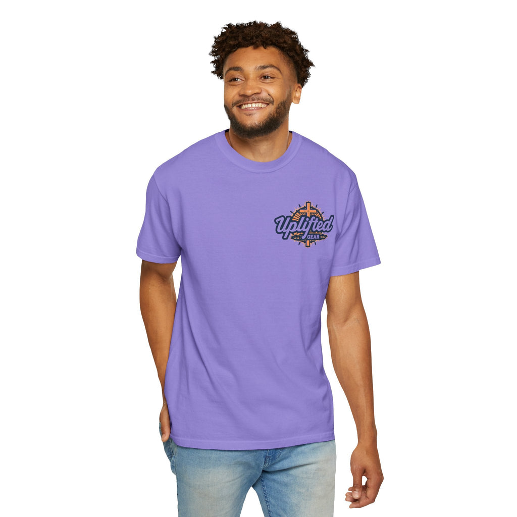 Christ is King T-Shirt – Bold Crown & Cross Christian Tee for Unashamed Faith Printify