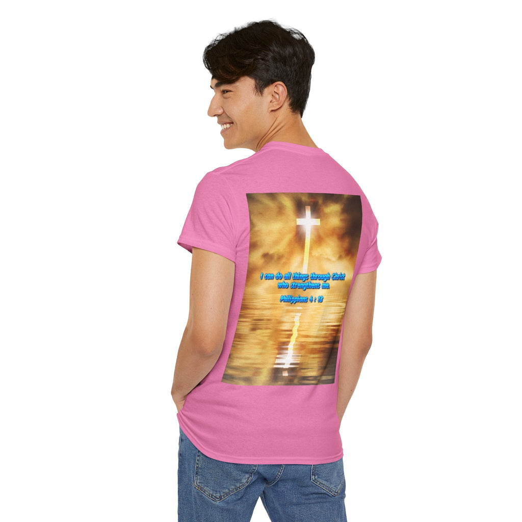 Bible Verse Unisex Tee - Philippians 4 : 13 Printify