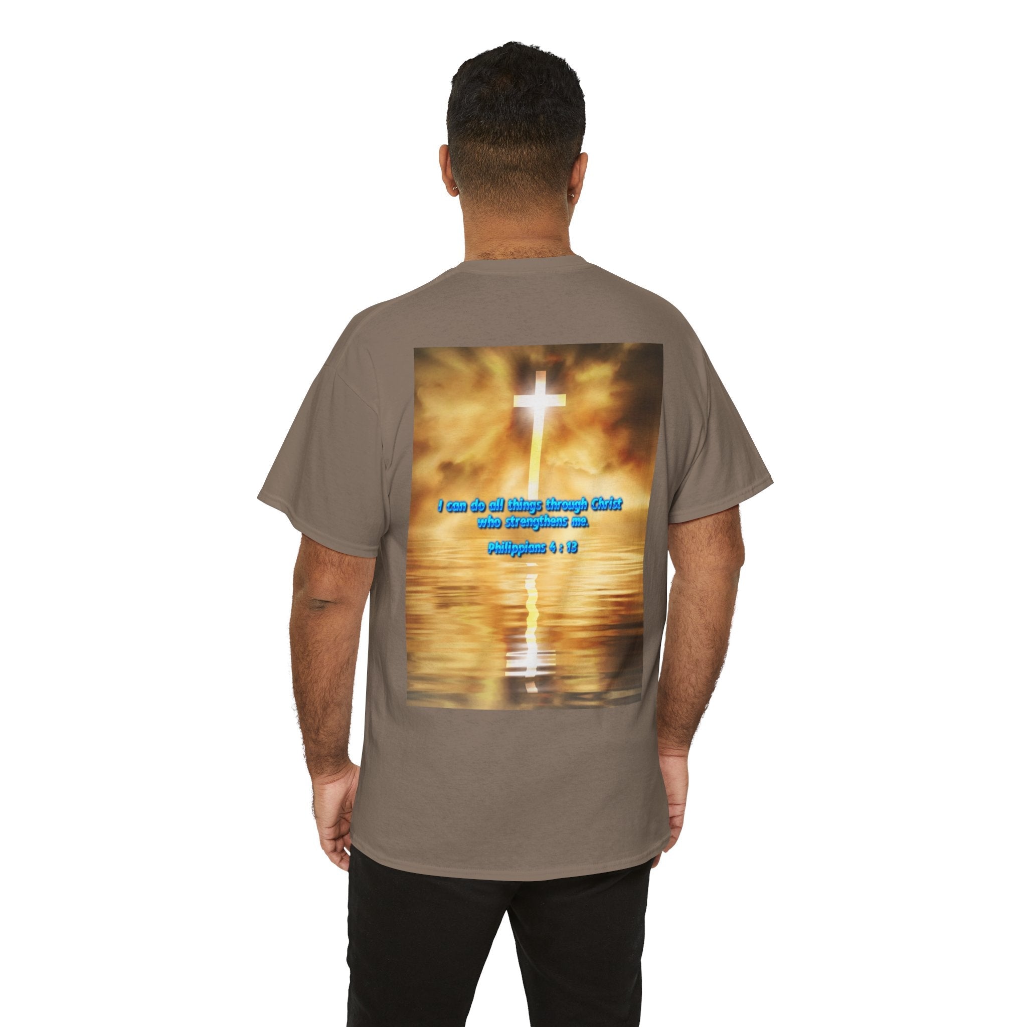 Bible Verse Unisex Tee - Philippians 4 : 13 Printify
