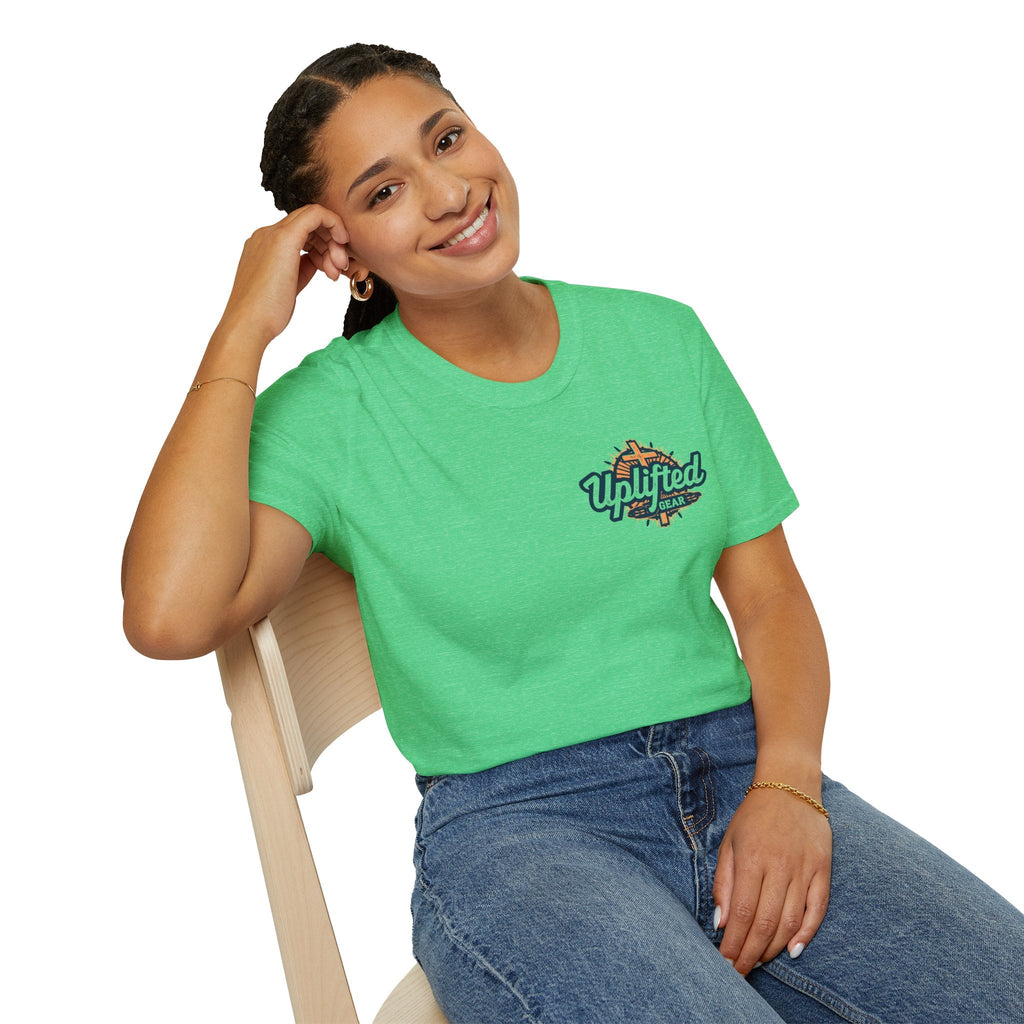 Trust in The Lord Proverbs 3:5-6 Biblical Design Unisex Softstyle T-Shirt Printify