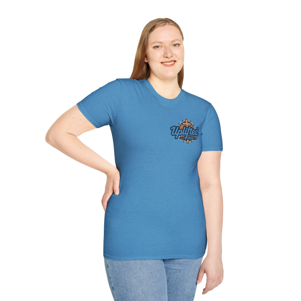 Religious Graphic Armor Of God Design - Unisex Softstyle T-Shirt Printify
