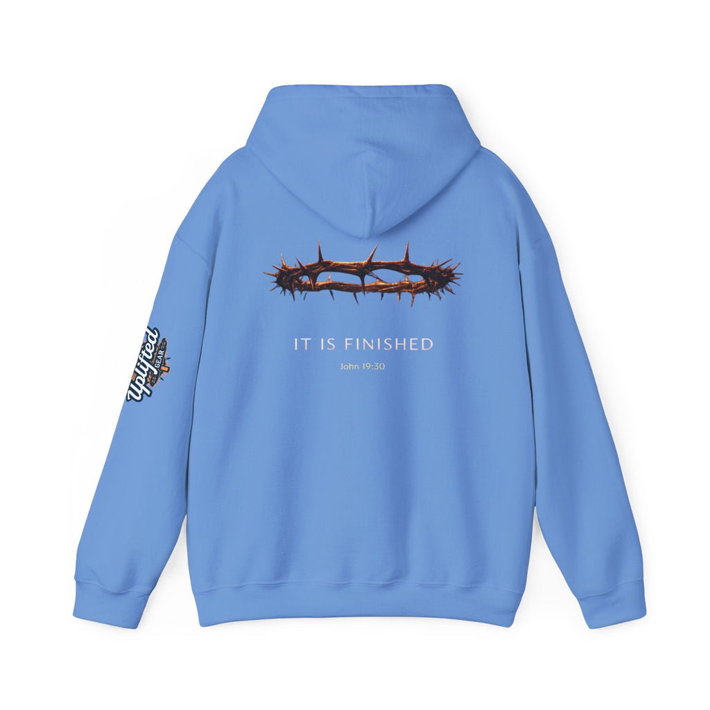 It Is Finished Crown of Thorns Hoodie — Christian John 19:30 Faith Hoodie Printify