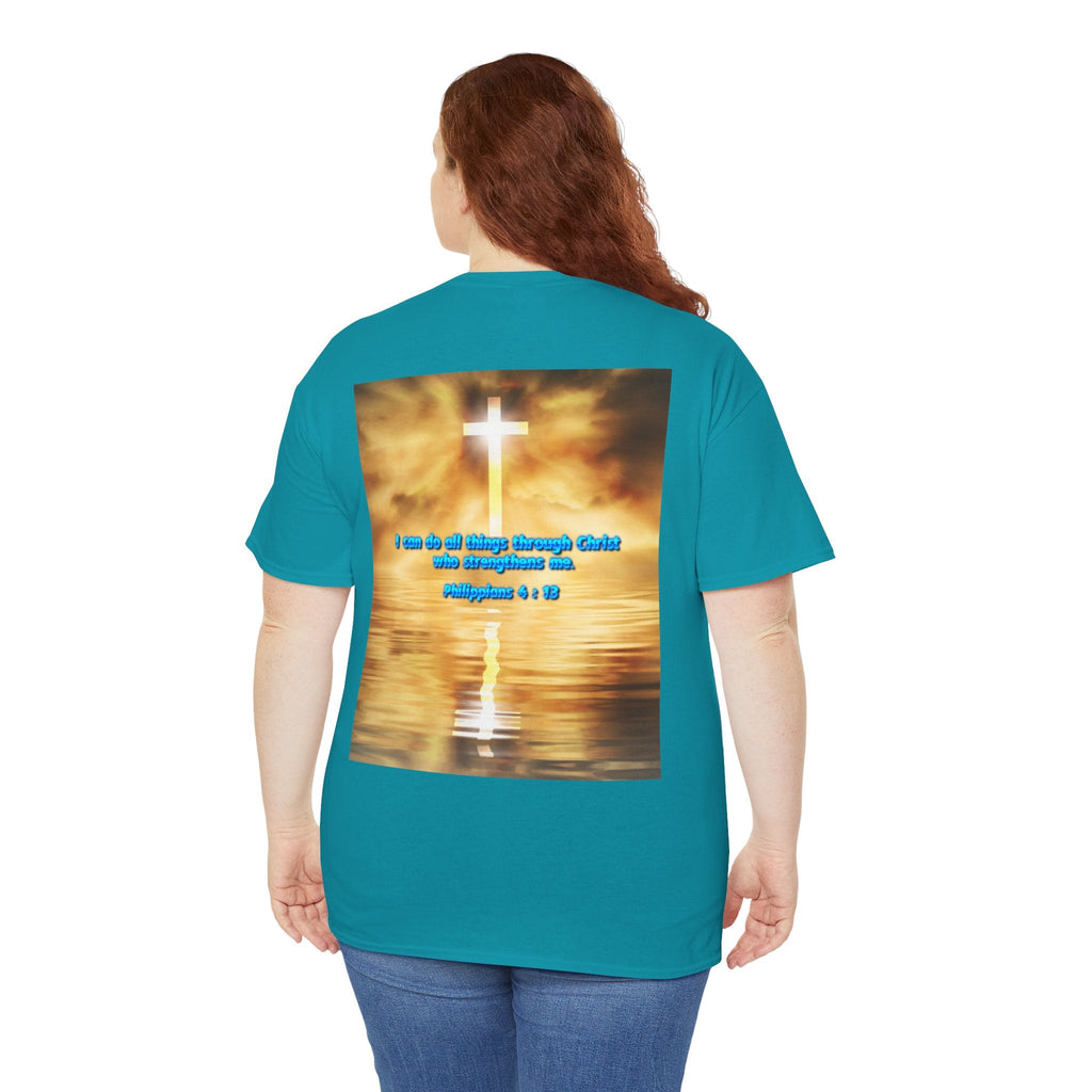 Bible Verse Unisex Tee - Philippians 4 : 13 Printify