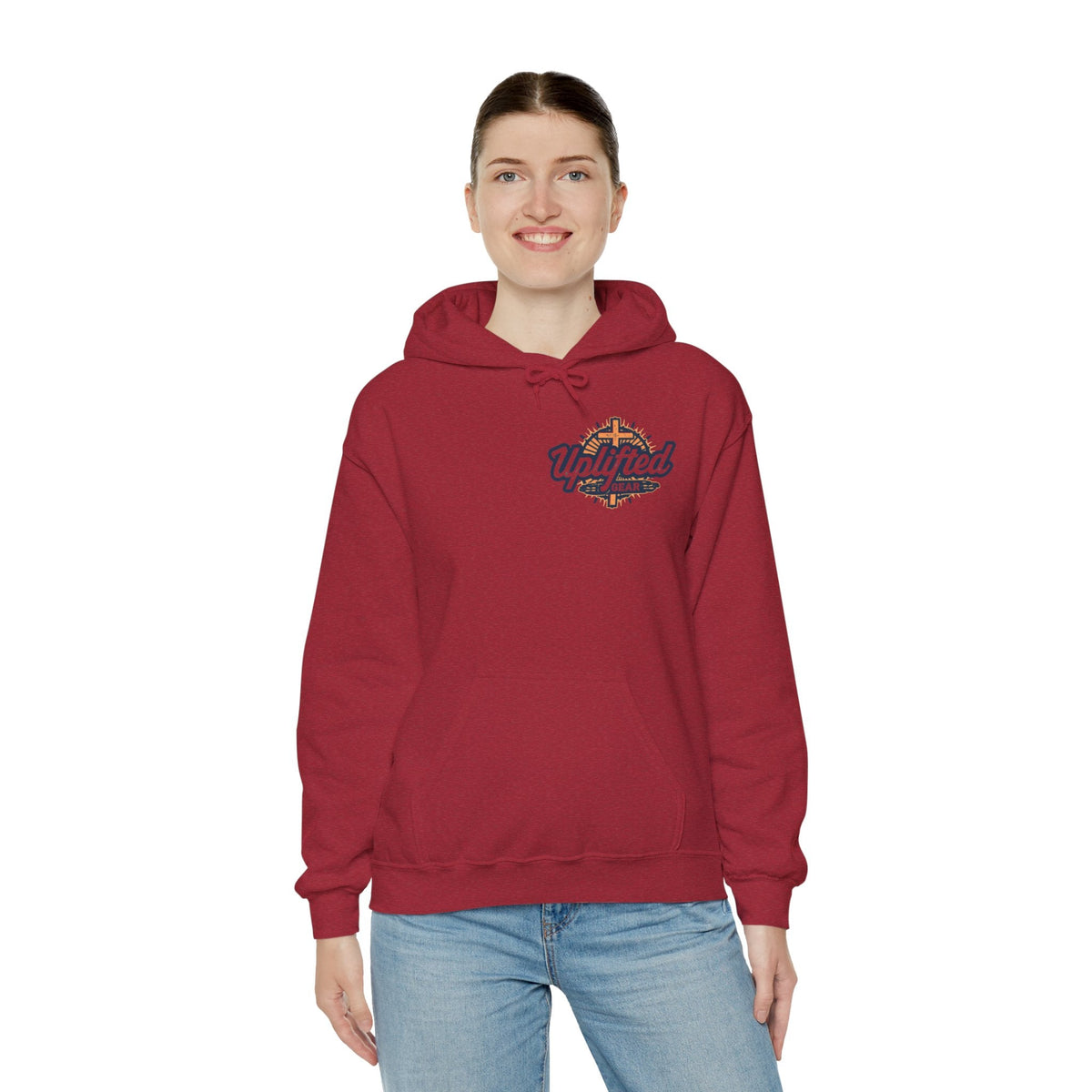 Religious Graphic Armor Of God Design - Unisex Heavy Blend™ Hooded Sweatshirt Printify