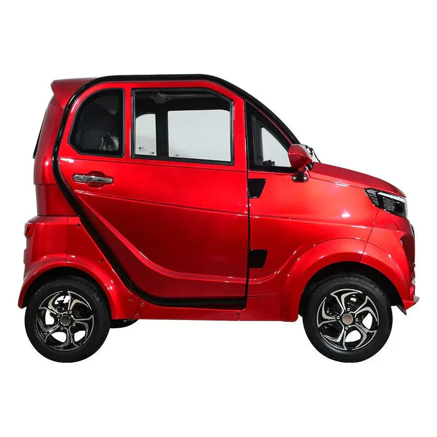 Green Transporter Q-Express Enclosed 4-Wheel Electric Mobility Scooter LifeMed USA