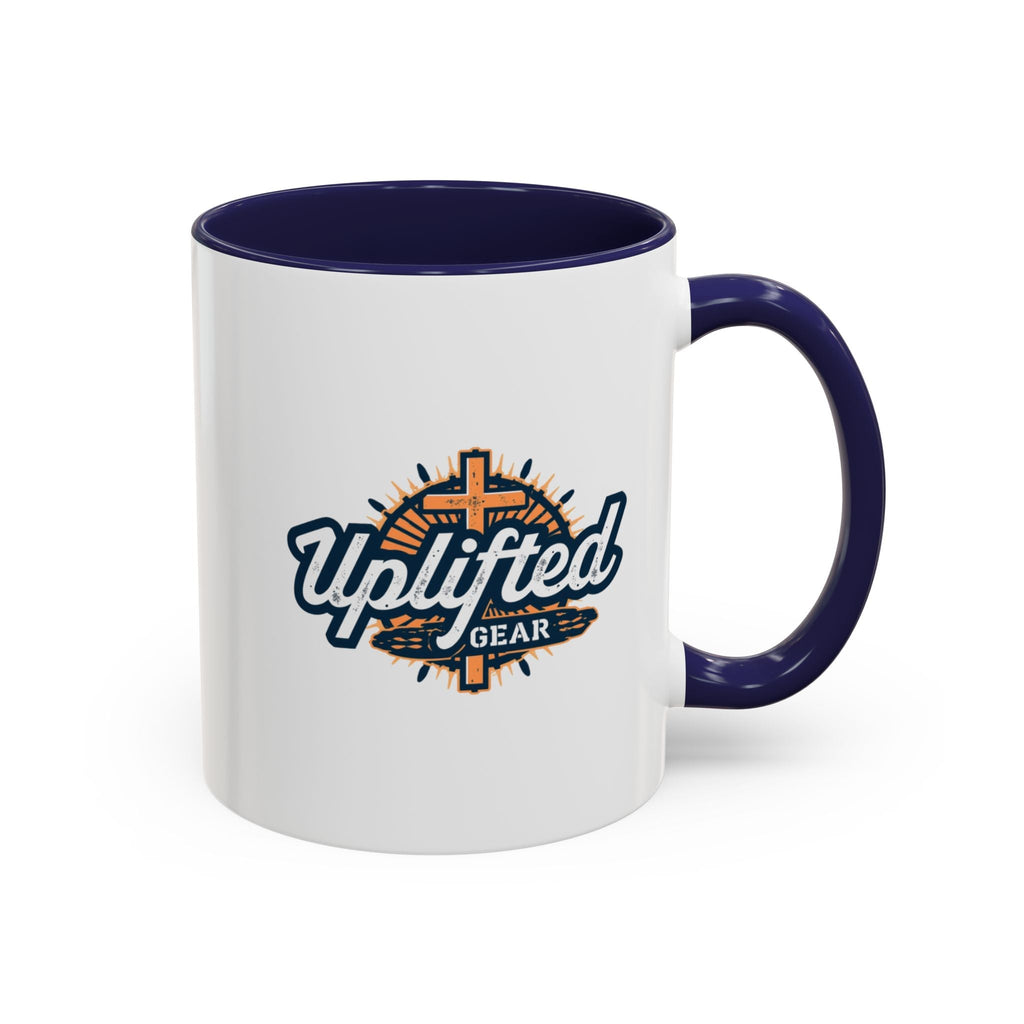 Christian Skull Coffee Mug — Crown of Thorns “Warrior Faith” (11/15 oz) Printify