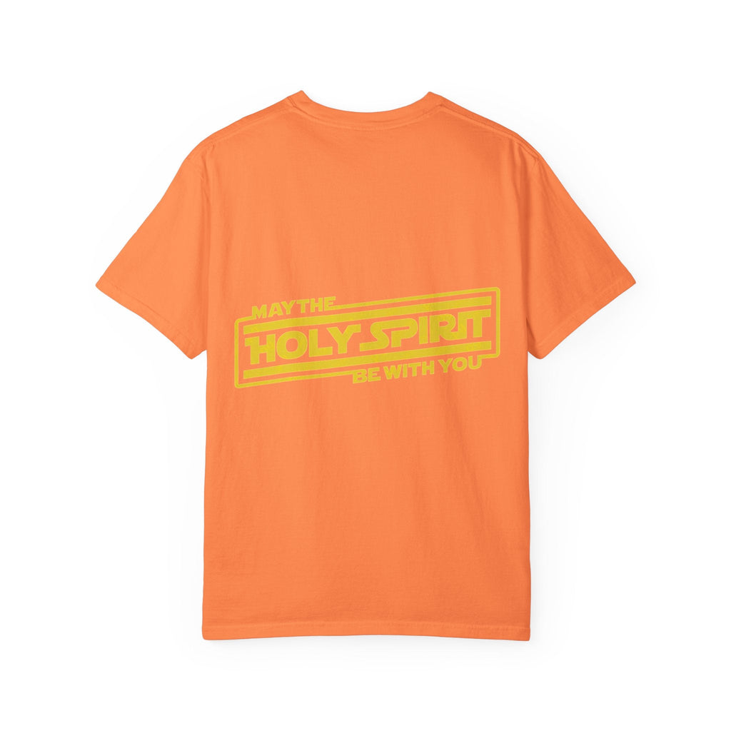May the Holy Spirit Be With You T-shirt - Christian Star Wars Parody T-shirt Printify