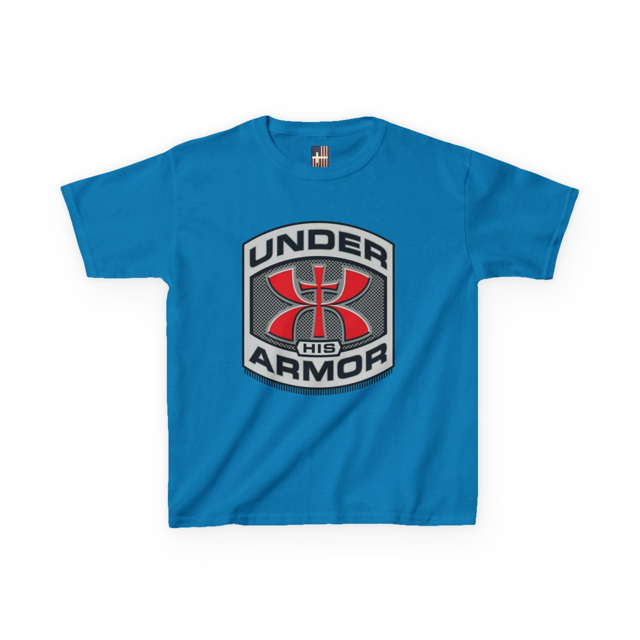 Under HIS Armor Christian T-Shirt — Faith-Inspired Under Armour Style Printify