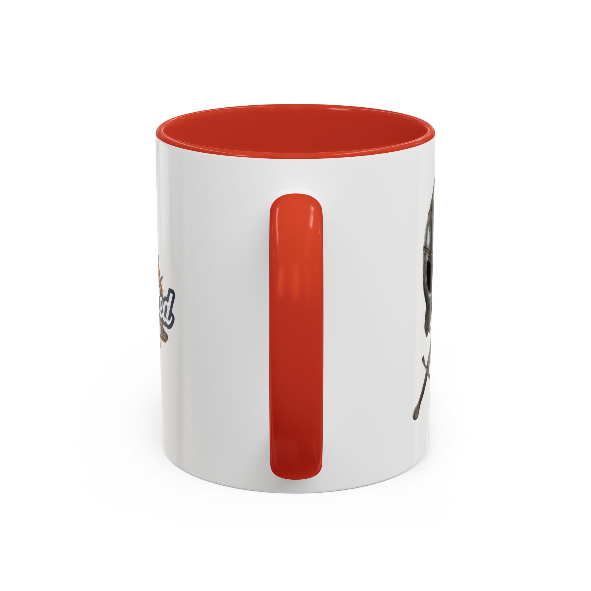 Crusader Knight Coffee Mug — 'Armor of God' Christian Skull 11/15oz Accent Mug Printify