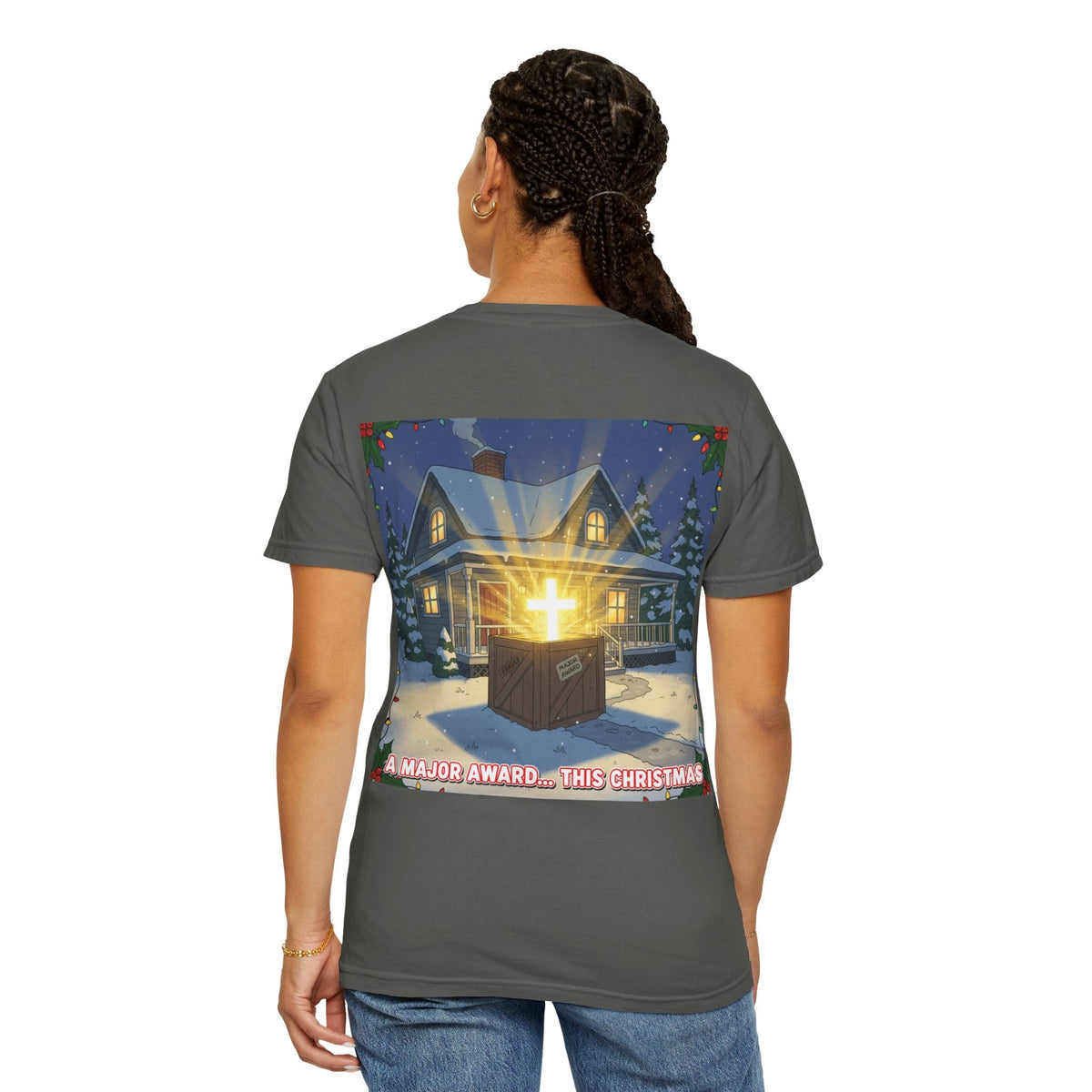 Christmas Church Tee — "A Major Award... This Christmas" Graphic T-Shirt Printify