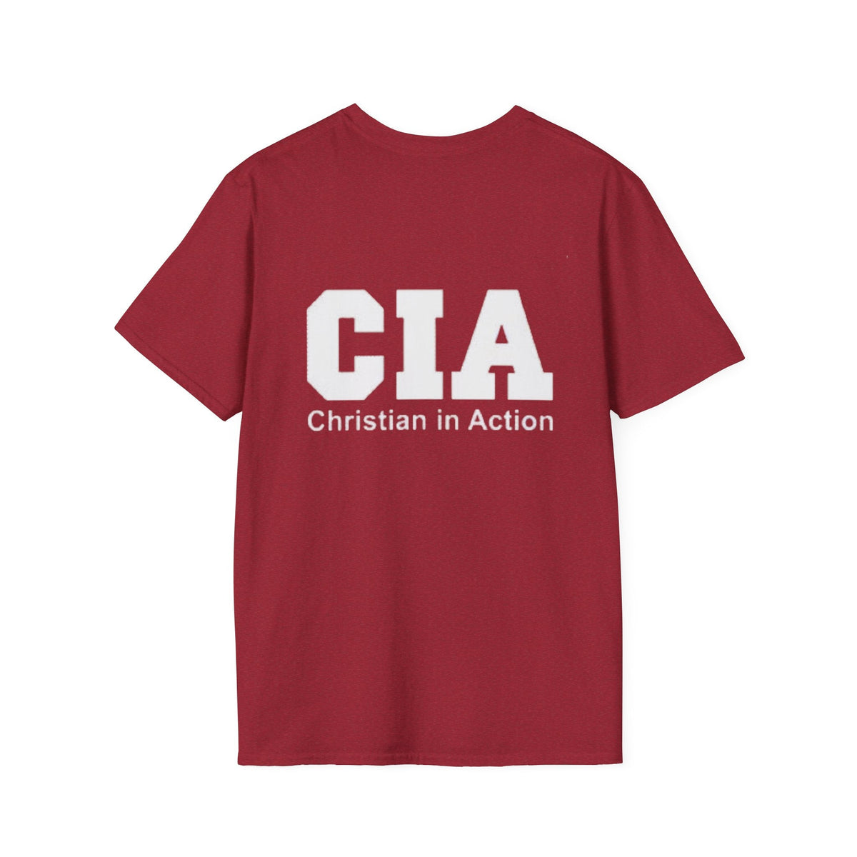 CIA Christian in Action T-shirt - Funny Faith Parody T-shirt - Mission Ready Apparel Printify