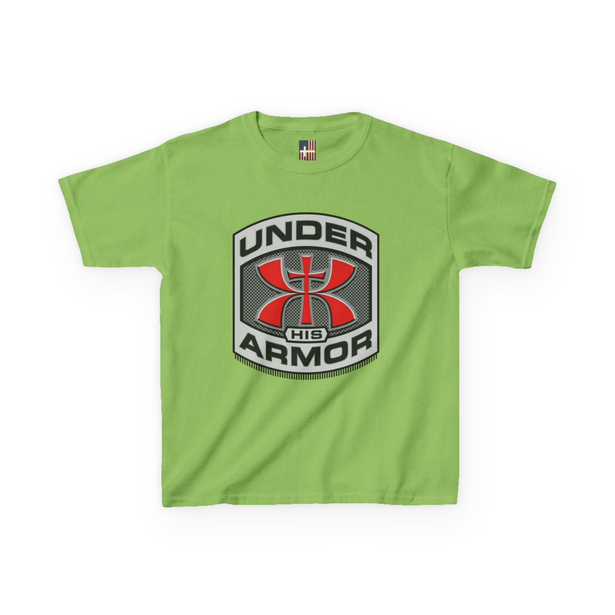 Under HIS Armor Christian T-Shirt — Faith-Inspired Under Armour Style Printify