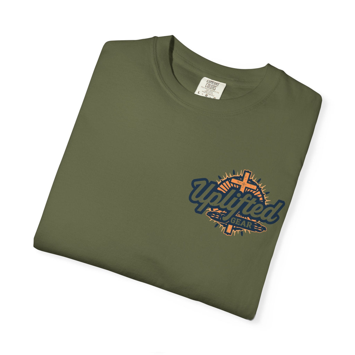 Jesus is King T-Shirt – Bold Christian Faith Tee with Crown & Cross for Eternal Reign Printify