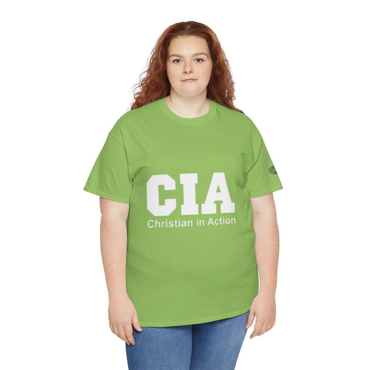 CIA Christian in Action T-shirt - Funny Faith Parody T-shirt - Mission Ready Apparel Printify