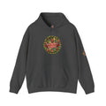 🎄 Deck the Halls with Faith – Christian Christmas Hoodie | Cross Ornament Design & Festive Garland | Bold Holiday Faith Tee by Uplifted Gear Printify